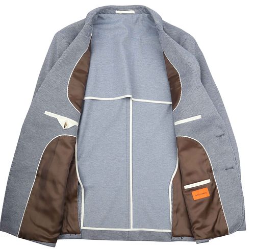 Suitable Veste Fame Houndstooth Marine Product