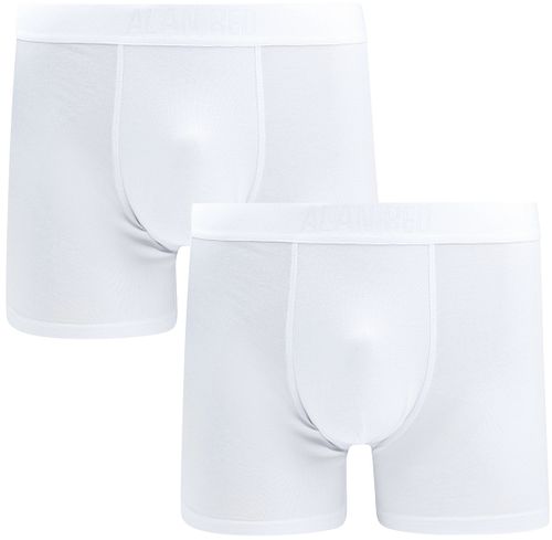 Alan Red bokserki białe 2-pack Product