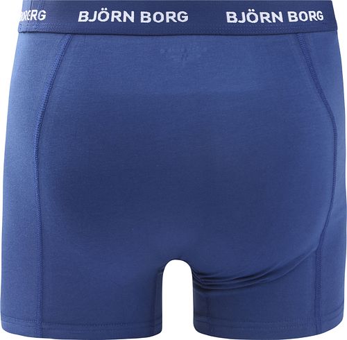Bjorn Borg Boxers Cotton Stretch 5-Pack Blue grey Product / Achterkant