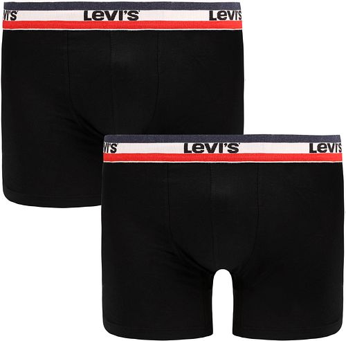 Levi's Brief Boxershorts 2-Pack Zwart Product