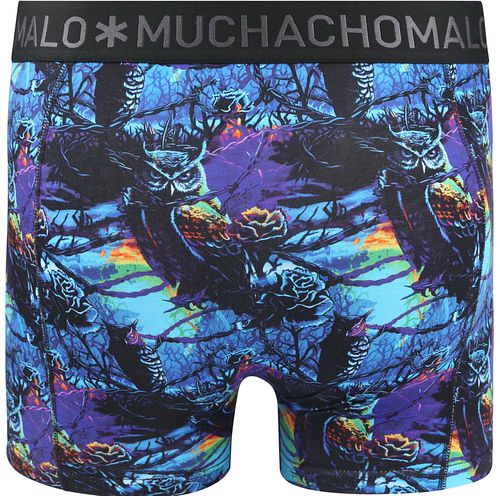 Muchachomalo Boxershorts 3-Pack Barbewire Owl Product / Achterkant