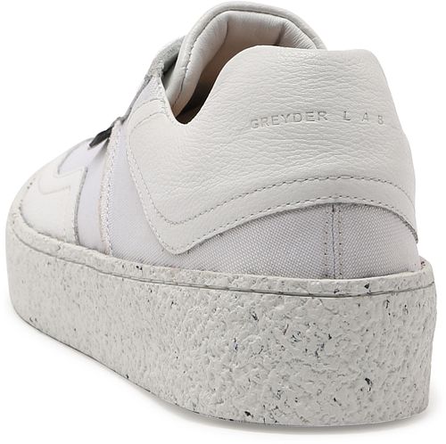 Greyder Lab sneaker GL-214-60, hvid Product / Achterkant