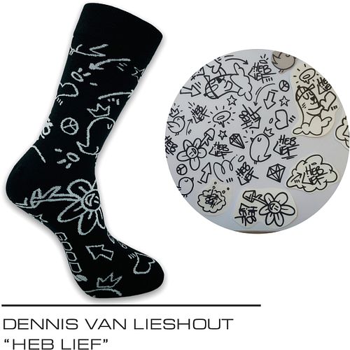 Låt oss göra gott strumpor Dennis Anders