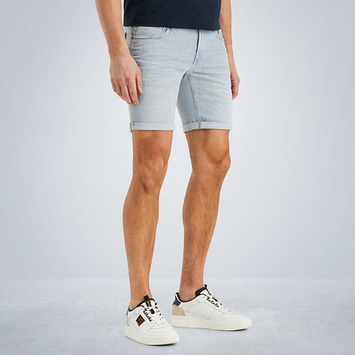 PME Legend Commander 3.0 Denim Shorts Blue SBT Model / Zijkant