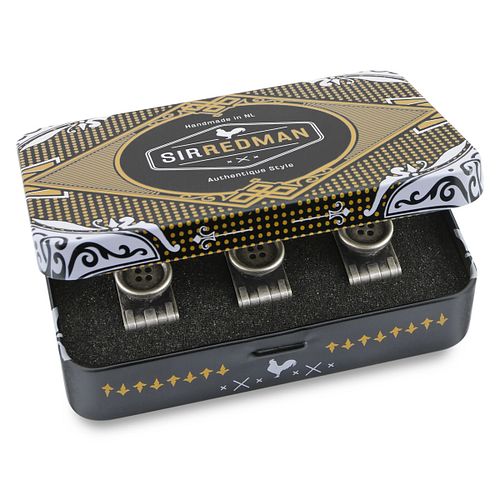 Sir Redman Bretelknopen Antiek Zilver Product / Detail