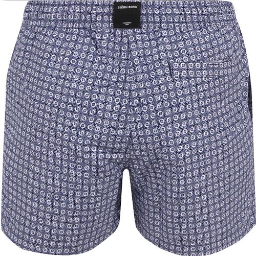 Björn Borg Badshorts Tryck Blå Product / Achterkant
