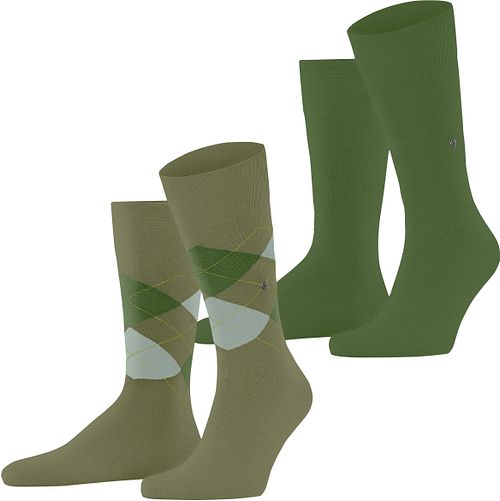 Burlington Everyday Mix Sokker 2-Pack Grønn 7473