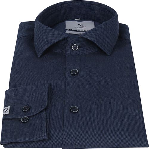 Suitable Prestige Overhemd Funi Donkerblauw Product / Detail