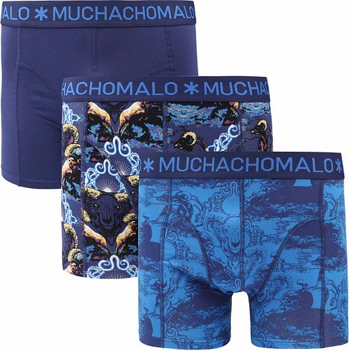 Muchachomalo boksershorts 3-pakke Geit Blå Product