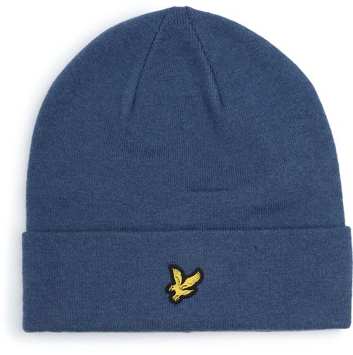 Czapka Lyle & Scott z domieszką wełny, niebieska Product