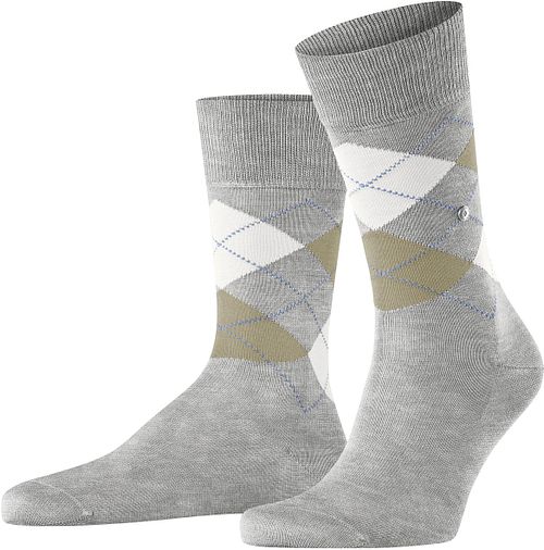 Burlington Manchester Chaussettes Gris 3623 Product / Detail