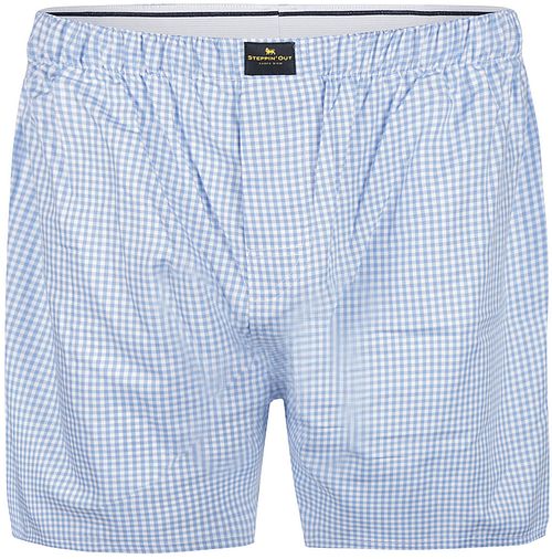 Steppin' Out Boxer Vichy Blå Product
