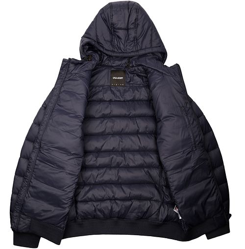 Chaqueta acolchada Baffle Navy de Lyle & Scott Product / Detail