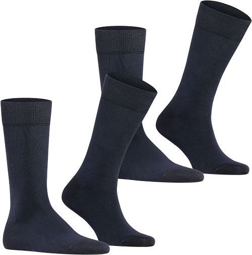 Falke Glade 2-pak sokker, navy Product