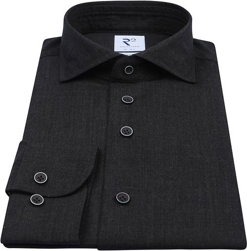 Camicia R2 in lana antracite Product