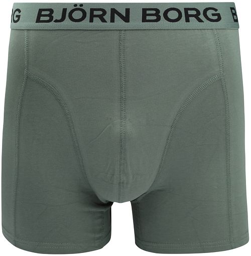 Bjørn Borg boksere i bomullsstrekk 5-pakke i flerfarge Product