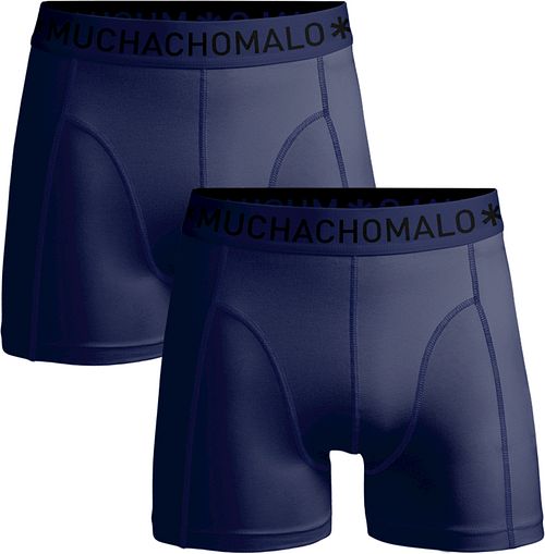 Muchachomalo Boxer-shorts Microfibre Lot de 2 Marine Product