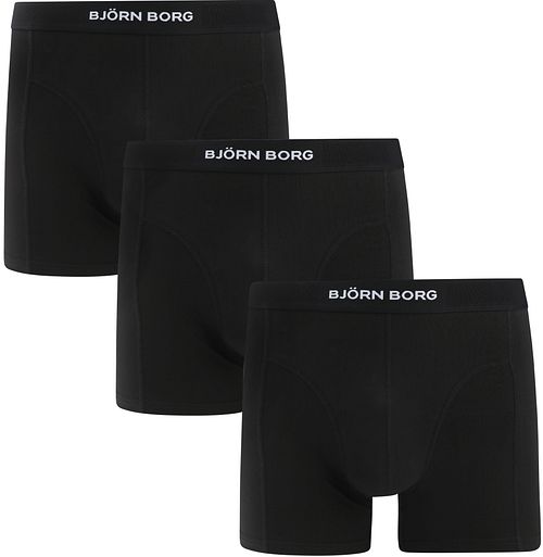 Bjorn Borg Boxers de algodón orgánico (pack de 3) negro Product