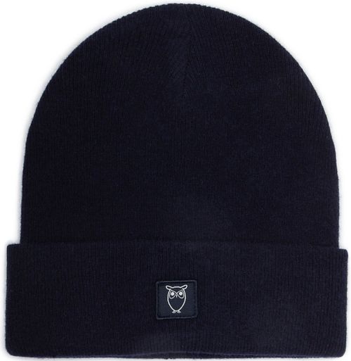 Knowledge Cotton Apparel Beanie Wolle Dunkelblau Product