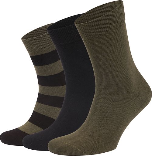 Bjorn Borg Core 3-Pack Skarpetki Zielone Czarne Product