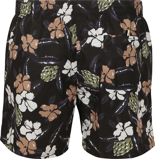 BOSS Short de Bain Flower Product / Achterkant
