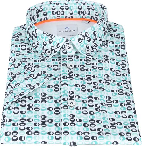 Blue Industry Skjorte Korte Ermer Mint Product / Detail