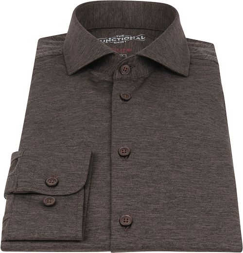 Pure H.Tico The Functional Shirt Marrone Product / Detail