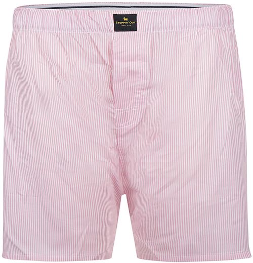 Steppin' Out Caleçon Poplin à Rayures Rose Clair Product