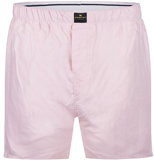 Steppin' Out Boxershort Oxford Roze Product
