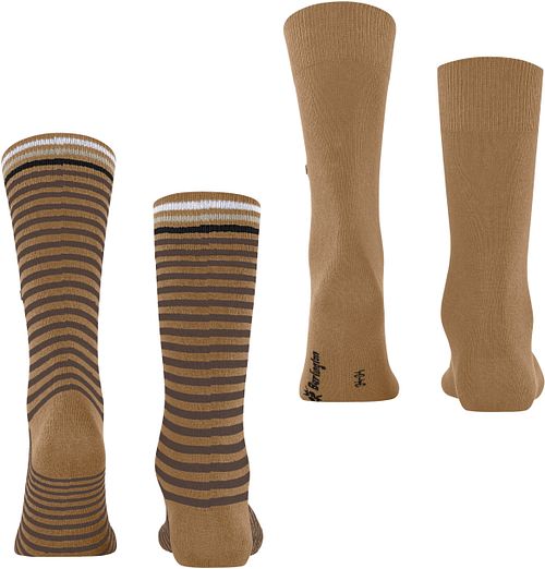 Burlington Vardags 2-Pack Ränder Beige Product / Achterkant