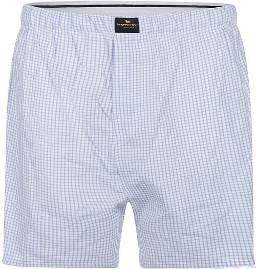 Boxer Steppin' Out de cuadros en azul claro Product