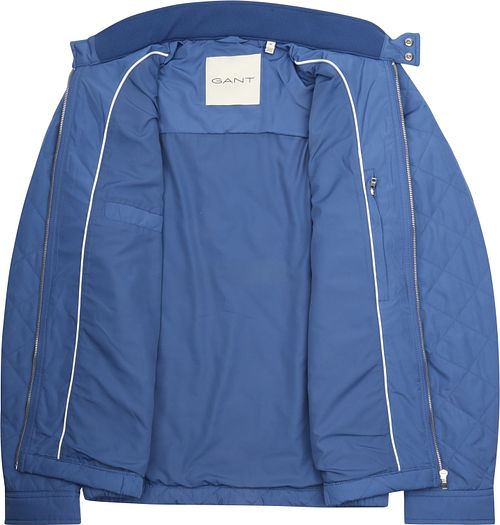 Gant Jas Gewatteerd Vintage Blauw