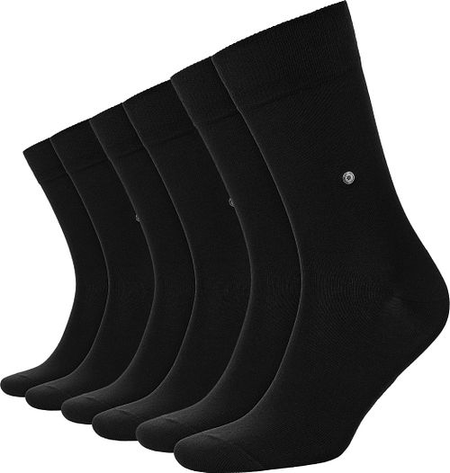 Burlington Uni negro pack de 6 Product