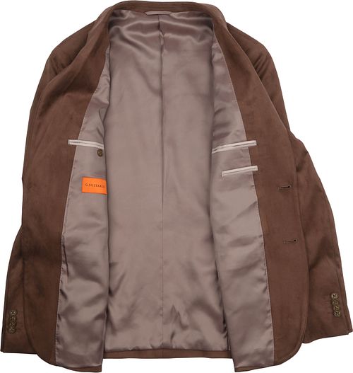 Suitable Blazer Pasetta Konjakk Product / Achterkant