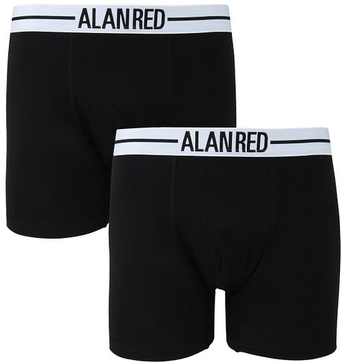 Alan Red Boxershorts Svart 2-pack Product