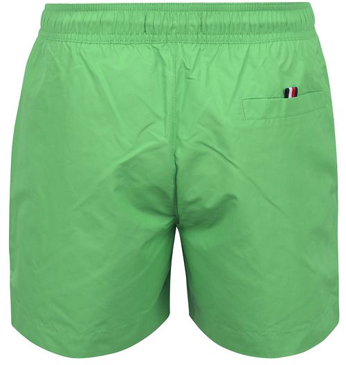 Kąpielówki Tommy Hilfiger z logo jasne zielone Product / Achterkant