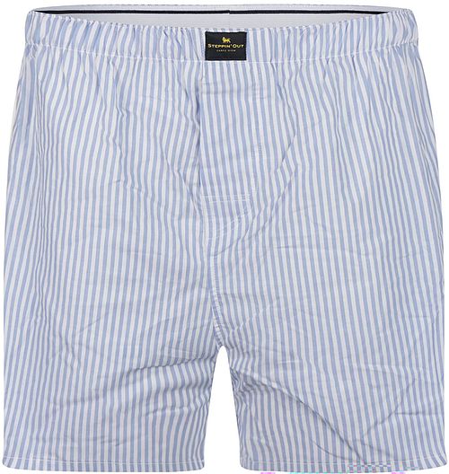 Steppin' Out boxershorts Rand Lichtblauw Product