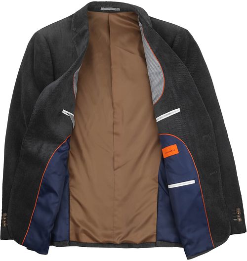 Suitable Blazer Heleen Corduroy i Cosmos Blå Product / Detail