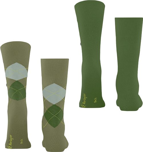 Burlington Everyday Mix Sokker 2-Pakke Grøn 7473