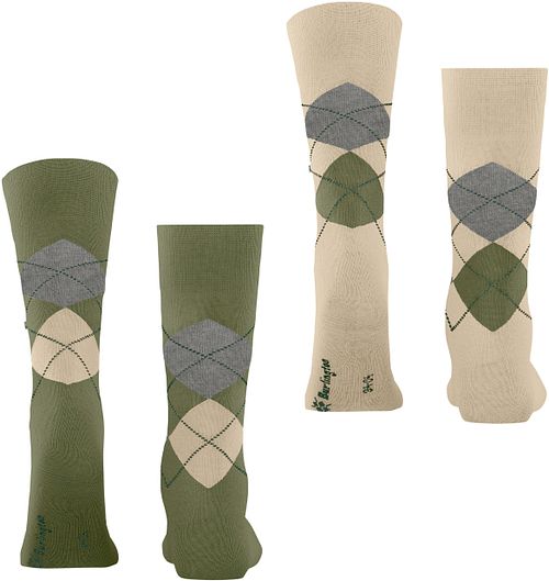 Skarpetki Burlington Everyday 2-Pack 7472 w kratę Product / Achterkant