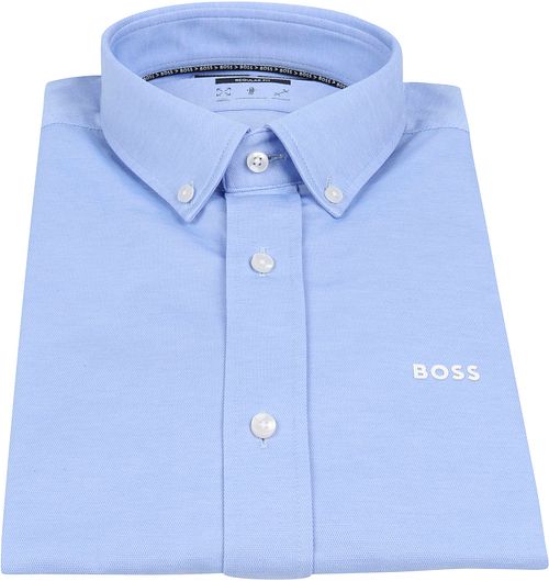 Camicia BOSS tinta unita azzurro chiaro Product / Detail