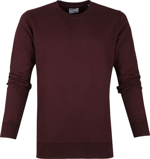 Colorful Standard Sweatshirt i økologisk bordeaux Product