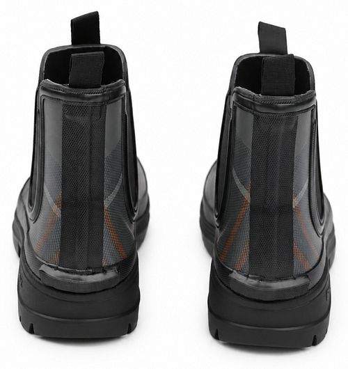 Barbour Nimbus Wellingtons Boot Classic Tartan Marinblå
