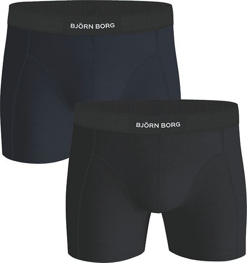 Bjorn Borg Boxershorts 2-pak Sort/Blå Product