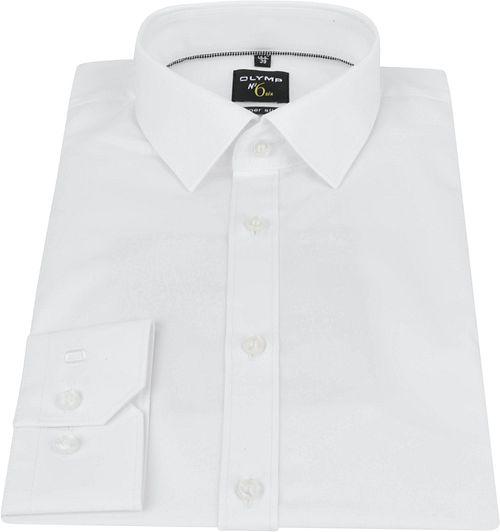 OLYMP No'6 Skinny Fit Skjorte Hvid Product / Detail