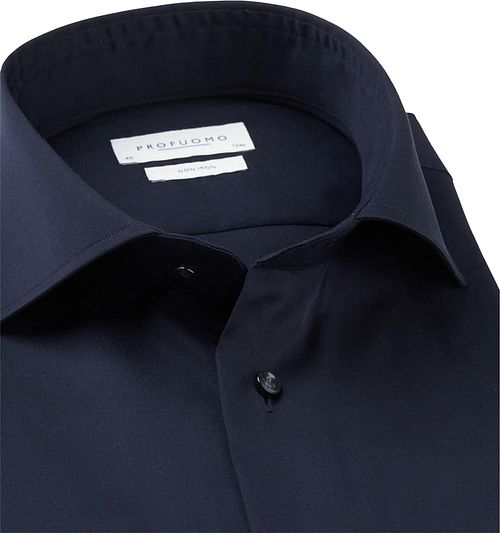 Profuomo Hemd Slim Fit Dunkelblau Product / Detail