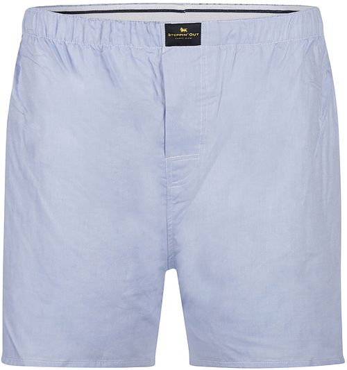 Steppin' Out Boxershort Oxford Ljusblå Product