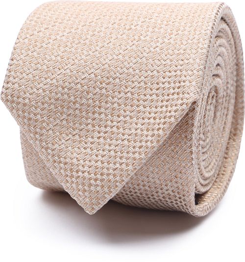 Suitable Tie Linen Structure Beige Product