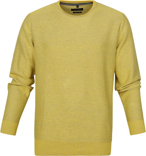 CASAMODA Pullover O-Halsausschnitt Gelb Product
