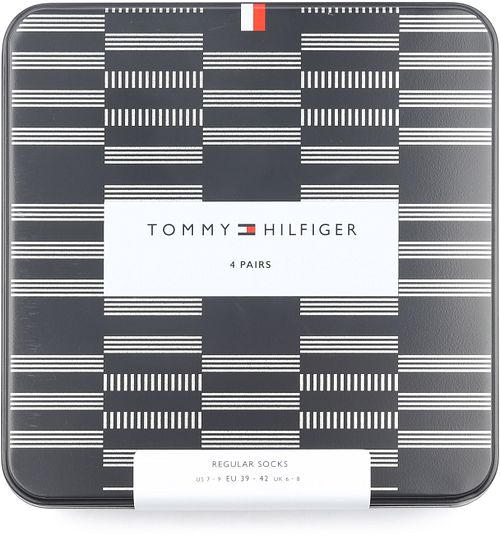 Tommy Hilfiger Giftbox 4-Pack Navy Verpakking